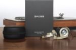 Koss Porta Pro Limited Edition On-Ear Headphones, in-Line Microphone, Volume Control and Touch Remote Control, Retro Style, Includes Hard Carry Case, Wired with 3.5mm Plug, Rhythm Beige - Image 4