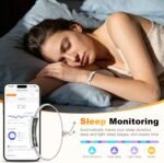 Smart Bracelet for Women, Activity Fitness Trackers24/7 Heart Rate, HRV, Blood Oxygen & Stress Monitor, Sleep Tracker - Image 4