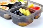 Youngever 7 Pack Bento Lunch Box, Meal Prep Containers, Reusable 3 Compartment Plastic Divided Food Storage Container Boxes - Image 3