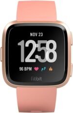 Fitbit Versa Smart Watch, Peach/Rose Gold Aluminium, One Size (S & L Bands Included) - Image 5