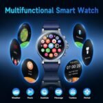 IMIKI Holo Ultra Smart Watch for Men Women 1.6" AMOLED Display with Bluetooth Calling 100+ Sports Modes IP68 Waterproof 7-Day Battery iOS Android Compatible (Black) - Image 4