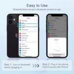 Headphones for iPhone Earbuds with Built-in Microphone & Volume Control, Wired Earphones Compatible with iPhone 14/13/12/11 Pro Max/Xs Max/XR/X/7/8 Plus - Image 3