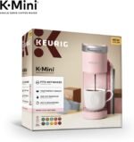 Keurig K-Mini Single Serve K-Cup Pod Coffee Maker, 6 to 12oz Brew size, with Cord Storage, Perfect for Small Spaces, Dusty Rose - Image 9