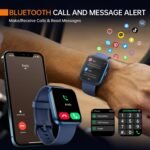 aeac Smart Watch Fitness Watch for Men Women, Alexa Built-in & Stable Bluetooth Call, with Heart Rate/SpO2/Sleep Monitor, 100 Sports, IP68 Waterproof Smartwatches for iOS Android - Image 3