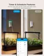 Govee Smart Plug Outlet Extender, 3-Sided Smart Power Strips with 2 Smart Outlets & 2 USB Ports with RGB Night Light, APP & Voice Control, Surge & Overload Protection for Home Office - Image 5