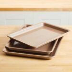 Anolon Gourmet Nonstick Bakeware Set with Nonstick Cookie Sheets / Baking Sheets - 3 Piece, Bronze Brown - Image 3