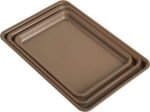 Anolon Gourmet Nonstick Bakeware Set with Nonstick Cookie Sheets / Baking Sheets - 3 Piece, Bronze Brown - Image 5