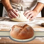 Silicone Bread Sling, 2 Pcs Silicone Baking Sling with Longer Handles, Non-Stick & Easy Clean Dutch Oven Baking Mat to Transfer SourDough Easily, Reusable Bread Mat Set - Image 5