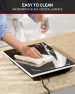 Portable Induction Cooktop, Hot Plate Countertop Burner with 10 Temp Levels, Timer, Auto-Shut-Off, Touch Panel, LED Display, Auto Pot Detection, Child Safety Lock - Image 5