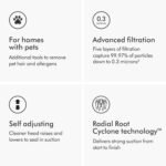 Dyson Ball Animal Total Clean Upright Vacuum, Corded, 290AW, Self-Adjusting Cleaner Head for All Floors, Homes with Pets - Image 5