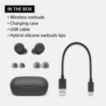 Sony WF-C710N Truly Wireless Noise-Canceling Earbuds with up to 30-Hour Battery Life, Lightweight and Secure, Black - Image 6
