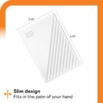 Western Digital 5TB My Passport Portable External Hard Drive with password protection and auto backup software, White - Western DigitalBPKJ0050BWT-WESN - Image 3