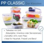 LOCK & LOCK Easy Essentials Food Lids/Pantry Storage/Airtight Containers, BPA Free, Rectangle - 8 Cup - for Cookies, Clear - Image 4