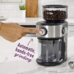 Mr. Coffee Burr Coffee Grinder Automatic Grinder with 18 Presets for French Press Drip and Espresso 18-Cup Capacity Stainless Steel - Image 4