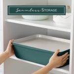 Country Kitchen Nonstick Stackable Bakeware Set - Deluxe Heavy Duty, Durable, Easy Release Baking Set, Sage, 13 Pcs - Image 4