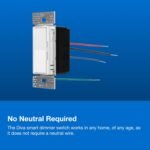 Lutron Diva Smart Dimmer Switch Kit for Caseta Lighting w/ Hub, Pico Remote & Pedestal, Smart Dimmer Works with Apple Home, Ring, Google Home, 3 Way, DVRF-BDG-1DP-A - Image 5