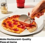 CHEFMAN Indoor Pizza Oven - Makes 12 Inch Pizzas in Minutes, Heats up to 800°F - Countertop Electric Maker with 5 Touchscreen Presets, Pizza Stone and Peel Included - Stainless Black - Image 6