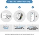 BENIO Gen 2 Smart Ring for Women & Men, Heart Rate,Fitness Tracker with Sleep，Step/Sleep/Blood Oxygen/Heart Rate Tracker, 5ATM Waterproof for iOS and Android,No Subscription - Image 3