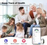 BENIO Gen 2 Smart Ring for Women & Men, Heart Rate,Fitness Tracker with Sleep，Step/Sleep/Blood Oxygen/Heart Rate Tracker, 5ATM Waterproof for iOS and Android,No Subscription - Image 4