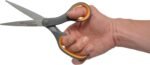 Westcott 8-Inch Titanium Bonded Straight Scissors, Soft Handle, Gray/Yellow, 4-Pack - Image 4