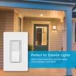 Lutron Claro Smart Light Switch for Caseta Lighting, for LED Lights, Fans, 5 Amp, Single-Pole/3-Way, Neutral Required, DVRF-5NSS-WH-2, White, 2 Pack - Image 5