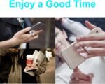 Bonoma Cell Phone Ring Holder Stand, 360 Rotation 3-Pack Universal Smartphone Ring Grip Stand Compatible with Smartphones and Tablets Marble - Image 5