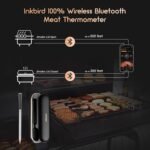 INKBIRD Meat Thermometer Wireless, Smart Bluetooth Meat Thermometer, IP67 Waterproof Wireless Meat Probe with Rechargeable Box for Outdoor Grill Smoker BBQ Rotisserie iOS & Android App - Image 3
