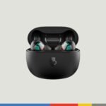 Skullcandy Rail Wireless Earbuds, Bluetooth Headphones, Noise Isolating Fit, Up to 42 Hours Battery, IP55 Sweat and Water Resistant, Microphone for iPhone Android - True Black - Image 3