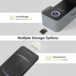 MUBVIEW Wireless Doorbell Camera with Chime, 2K Video Doorbell Wireless with Voice Changer, Motion Detection, Anti-Theft, Night Vision, 2-Way Audio, SD/Cloud Storage, No Subscription - Image 5