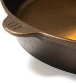 Lancaster Cast Iron No. 10 Skillet - 11-5/8-Inch Pre-Seasoned Heirloom Pan - Made in USA - Image 4