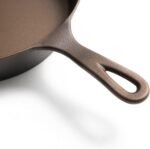 Lancaster Cast Iron No. 10 Skillet - 11-5/8-Inch Pre-Seasoned Heirloom Pan - Made in USA - Image 5