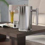 French Press Coffee Maker, Double Insulated 304 Stainless Steel Coffee Tea Maker 4 Level Filtration System, No Coffee Grounds, Rust-Free, Dishwasher Safe, 1000ml - Image 6