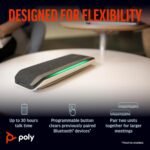 Poly Sync 40 Smart Speakerphone (Plantronics) - Flexible Workspaces - Connect to PC/Mac via USB-A or USB-C and Smartphones via Bluetooth - Works with Teams, Zoom – Amazon Exclusive - Image 4