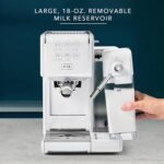 Mr. Coffee One-Touch CoffeeHouse - Espresso, Cappuccino, and Latte Maker, with Easy Serving Espresso (ESE) Pod compatibility - White - Image 3