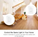 TREATLIFE 3 Way Smart Switch 4 Pack, 2.4GHz WiFi Smart Light Switch 3 Way, Works with Alexa, Google Home and SmartThings, Remote Control, FCC, Schedule, Neutral Wire Required - Image 4