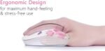 JUHOO Wireless Mouse with Nano Receiver for PC, Laptop, Notebook, Computer, MacBook, Less Noise, Portable Mobile Optical Mice - Image 5