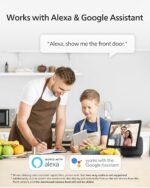 Philips Security Video Doorbell Camera (Chime Included), No Monthly Fee, Dual Cameras 2K QHD with Motion Detection, 2-Way Audio, Supports Alexa & Google Assistant, Battery/Wired Powered - Image 6