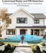 Philips Security Video Doorbell Camera (Chime Included), No Monthly Fee, Dual Cameras 2K QHD with Motion Detection, 2-Way Audio, Supports Alexa & Google Assistant, Battery/Wired Powered - Image 7