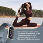 Fitbit Charge 5 Advanced Fitness, Health Tracker with Built-in GPS, Stress Management Tools, Sleep Tracking, 24/7 Heart Rate & More, Steel Blue (Renewed) - Image 5