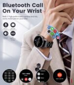 LIGE Smart Watches for Men(Answer/Make Calls), 1.43" HD AMOLED Fitness Tracker with 110+ Sport Modes, 24/7 Heart Rate Sleep Monitor Smartwatch, IP68 Waterproof Smart Watch for Android iOS - Image 4