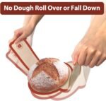Silicone Bread Sling, 2PCS Non-Stick Oval and Round Bread Sling for Dutch Oven, Reusable Sourdough Tools & Bread Baking Supplies - Image 4