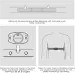 ROCKBROS HRM812 Heart Rate Monitor Chest Strap - ANT + Bluetooth IP67 Waterproof, 800H Battery Life, Wide Compatibility - Image 8