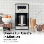 Braun PureFlavor 14‑Cup Programmable Coffee Maker – Fast Brew Speed, Touch Display, Bold & Brew‑Over‑Ice Modes, FlavorCarafe & Adjustable Warm Plate - Image 3