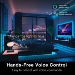 DAYBETTER Smart WiFi Led Lights 100ft, Tuya App Controlled Led Strip Lights, Work with Alexa and Google Assistant, Timer Schedule, Color Changing Led Lights for Bedroom Party Kitchen - Image 3
