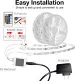 DAYBETTER Smart WiFi Led Lights 100ft, Tuya App Controlled Led Strip Lights, Work with Alexa and Google Assistant, Timer Schedule, Color Changing Led Lights for Bedroom Party Kitchen - Image 4