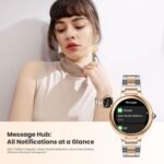SOUYIE 2026 Luxury Smart Watch for Women, 1.19" AMOLED Display, DA GPT Smartwatch, Heart Rate, Sleep Monitor, 107 Sports Modes Fitness Tracker, Compatible with iOS & Android - Image 5