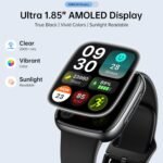 Smart Watches for Women Men with 2 Bands, 1.85-inch AMOLED HD Display (390x450), 12-Day Battery Life, 3ATM Waterproof (30m), Call, Health Monitoring, Fitness Tracking Smart Watch - Image 3