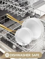 MICHELANGELO Sauce Pan with Lid, Nonstick Ceramic Saucepan Set-1Qt & 2Qt & 3Qt, Small Pots with Ergonomic Handle, Sauce Pans Sets Oven Safe, White - Image 5