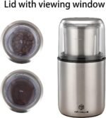 DR MILLS DM-7452 Electric Coffee Grinder,Spice Grinder Electric and Chopper,Detachable Cup, Diswash Free, Blade & Cup Made with SUS304 Stainless Steel - Image 6