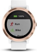Garmin 010-01769-09 vívoactive 3, GPS Smartwatch with Contactless Payments and Built-in Sports Apps, 1.2", White/Rose Gold (Renewed) - Image 3